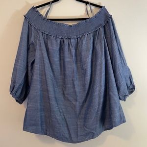 Lane Bryant Off Shoulder Blouse